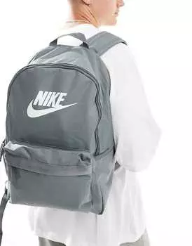 Серый рюкзак с логотипом Nike Heritage