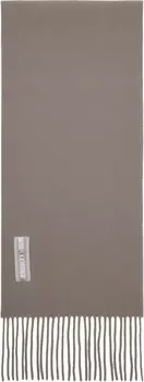 Серый шарф Estate OUR LEGACY