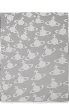 Серый шарф Hilma Orb Vivienne Westwood