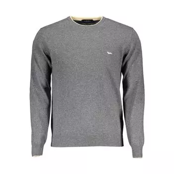 Серый шерстяной свитер Harmont & Blaine