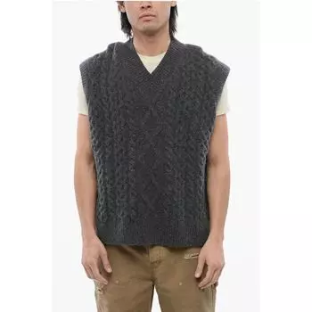 Серый шерстяной свитер Nanushka, Gray