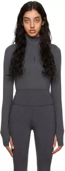 Серый спортивный свитер Stevie Splits59