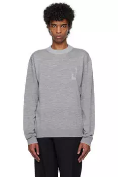 Серый свитер «Трикотаж» JACQUEMUS