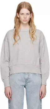 Серый свитшот Isabel Marant Shad