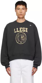 Серый свитшот LLEGE Recto