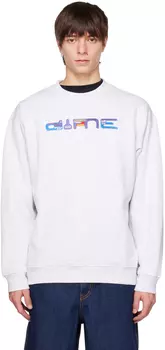 Серый свитшот Microdime