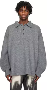 Серый свитшот с лампой HOPE