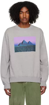 Серый свитшот с рисунком Undercover