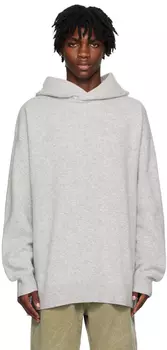 Серый свободный худи Acne Studios