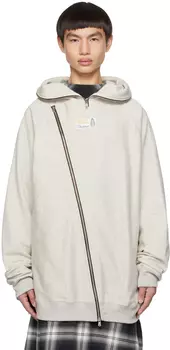 Серый свободный худи TAKAHIROMIYASHITA TheSoloist.