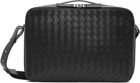 Серый тонкий портфель Getaway Bottega Veneta