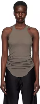 Серый топ Hollywood Basic Rib Rick Owens