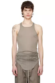 Серый топ Hollywood Basic Rib Rick Owens