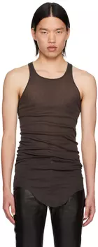 Серый топ Porterville Basic Rib Rick Owens
