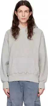 Серый тяжелый худи Les Tien