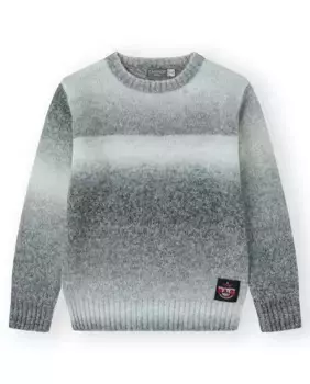 Серый трикотажный свитер для мальчика Canada House