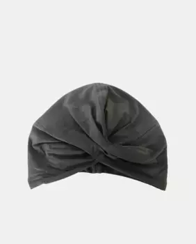 Серый тюрбан из органического хлопка Belle Turban, серый