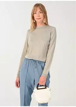 Серый женский свитер NGSTYLE