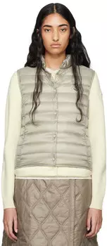 Серый жилет Liane Down Moncler