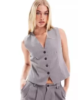 Серый жилет New Look