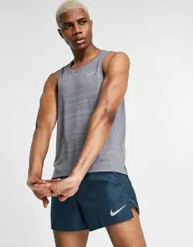 Серый жилет Nike Running Miler Dri-FIT