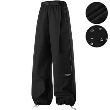 SESAME STREET Брюки-карго унисекс «УЛИЦА СЕЗАМ», Черный