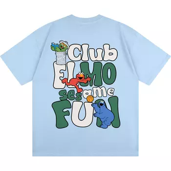 SESAME STREET Футболка унисекс «УЛИЦА СЕЗАМ», Абрикос