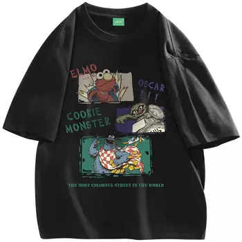 SESAME STREET Футболка унисекс «УЛИЦА СЕЗАМ», Белый