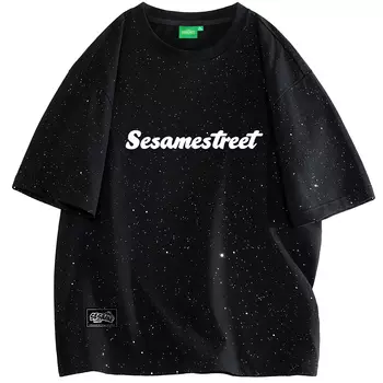 SESAME STREET Футболка унисекс «УЛИЦА СЕЗАМ», Черный