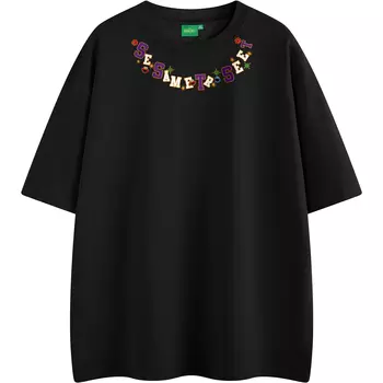 SESAME STREET Футболка унисекс «УЛИЦА СЕЗАМ», Черный