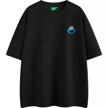 SESAME STREET Футболка унисекс «УЛИЦА СЕЗАМ», Черный