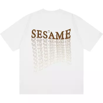 SESAME STREET Футболка унисекс «УЛИЦА СЕЗАМ», Драконий фрукт красный