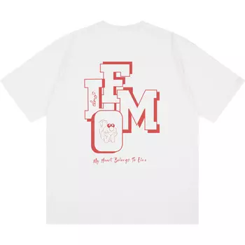 SESAME STREET Футболка унисекс «УЛИЦА СЕЗАМ», Драконий фрукт красный