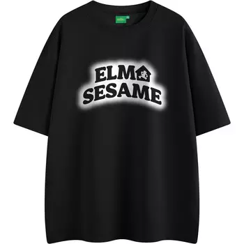 SESAME STREET Футболка унисекс «УЛИЦА СЕЗАМ», Голубое небо