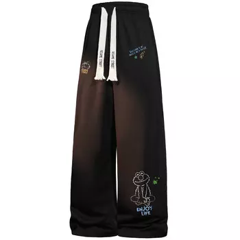 SESAME STREET Повседневные брюки унисекс «УЛИЦА СЕЗАМ», Темно-серый