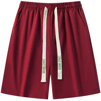 SESAME STREET Повседневные шорты унисекс «УЛИЦА СЕЗАМ», Бежевый