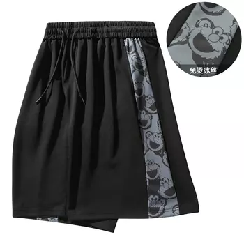 SESAME STREET Повседневные шорты унисекс «УЛИЦА СЕЗАМ», Розовый