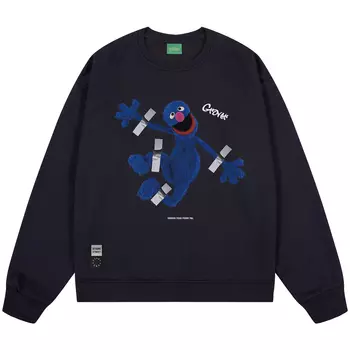 SESAME STREET Толстовка унисекс «УЛИЦА СЕЗАМ», Бежевый