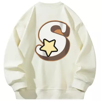 SESAME STREET Толстовка унисекс «УЛИЦА СЕЗАМ», Бежевый (на флисовой подкладке)