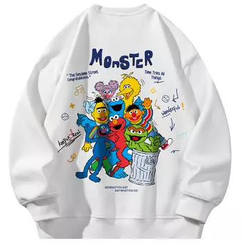 SESAME STREET Толстовка унисекс «УЛИЦА СЕЗАМ», Бежевый