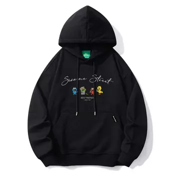 SESAME STREET Толстовка унисекс «УЛИЦА СЕЗАМ», Коричневый