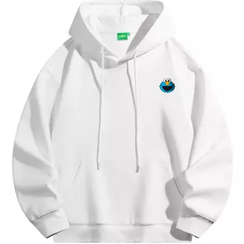 SESAME STREET Толстовка унисекс «УЛИЦА СЕЗАМ», Оранжево-красный