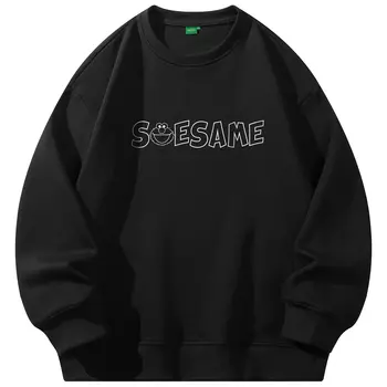 SESAME STREET Толстовка унисекс «УЛИЦА СЕЗАМ», Оранжево-красный
