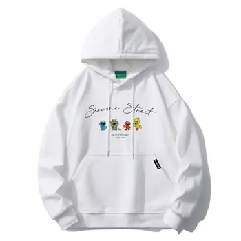 SESAME STREET Толстовка унисекс «УЛИЦА СЕЗАМ», Темно-серыйКруглый вырез