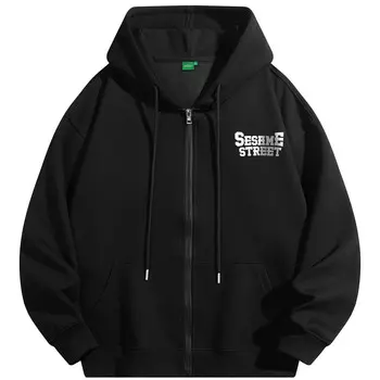 SESAME STREET Толстовка унисекс «УЛИЦА СЕЗАМ», Военно-морской