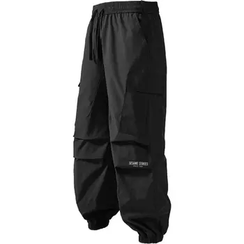 SESAME STREET Трикотажные спортивные штаны унисекс «УЛИЦА СЕЗАМ», Черный (на флисовой подкладке и утолщенный)