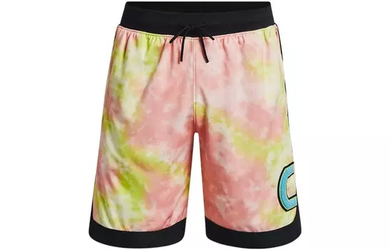 Sesame Street X Curry X Sesame Street повседневные шорты мужские многоцветные Under Armour, цвет Multicolor