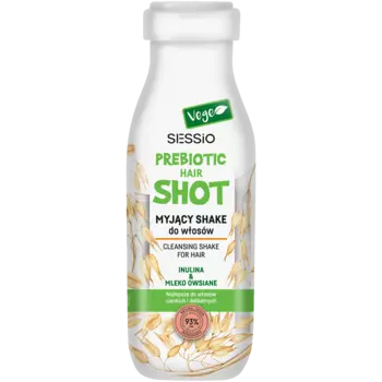 Sessio Prebiotic Shot коктейль для мытья волос с овсяным молочком, 350 г