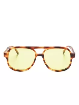 Sestini Eyewear солнцезащитные очки Undici, коричневый