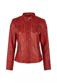 СЕТАНИ кожаная куртка 7eleven, красный